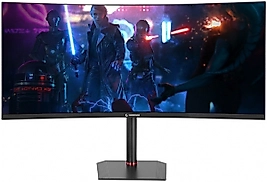 RAMPAGE 34" BE34R165QC 1Ms 165Hz 2K RGB CURVED GAMING MONITOR