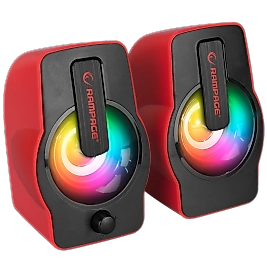 Rms-G7   Falsetto   2.0   6   Watt   RGB   Multimedya   Oyuncu   Speaker-Kırmızı