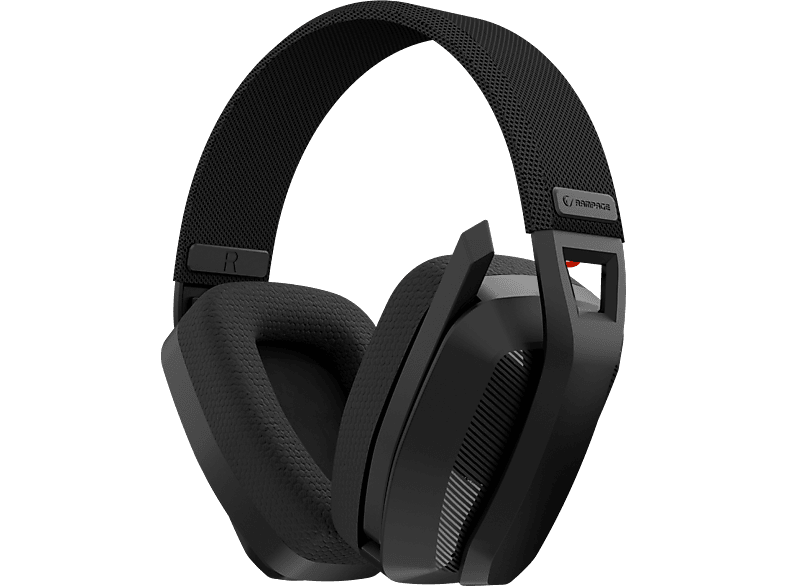 RAMPAGE Blitz Wireless 2.4G+ Bluetooth Mikrofonlu Kulak Üstü Oyuncu Kulaklığı Siyah